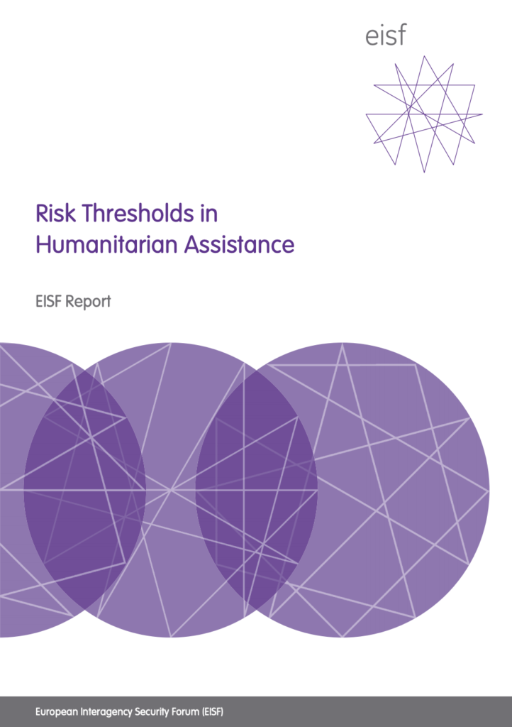 Image for Risk Thresholds in Humanitarian Assistance