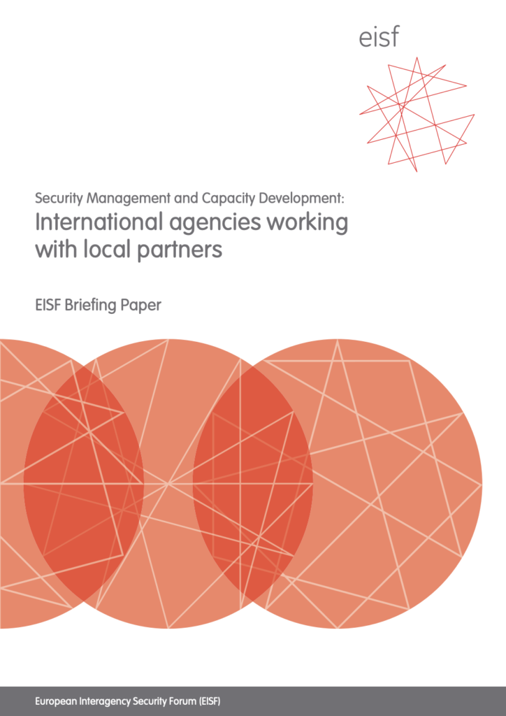 Image for Security Management and Capacity Development: International agencies working with local partners