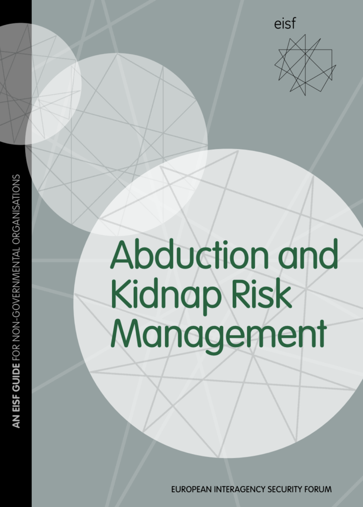 Image for Abduction and Kidnap Risk Management Guide