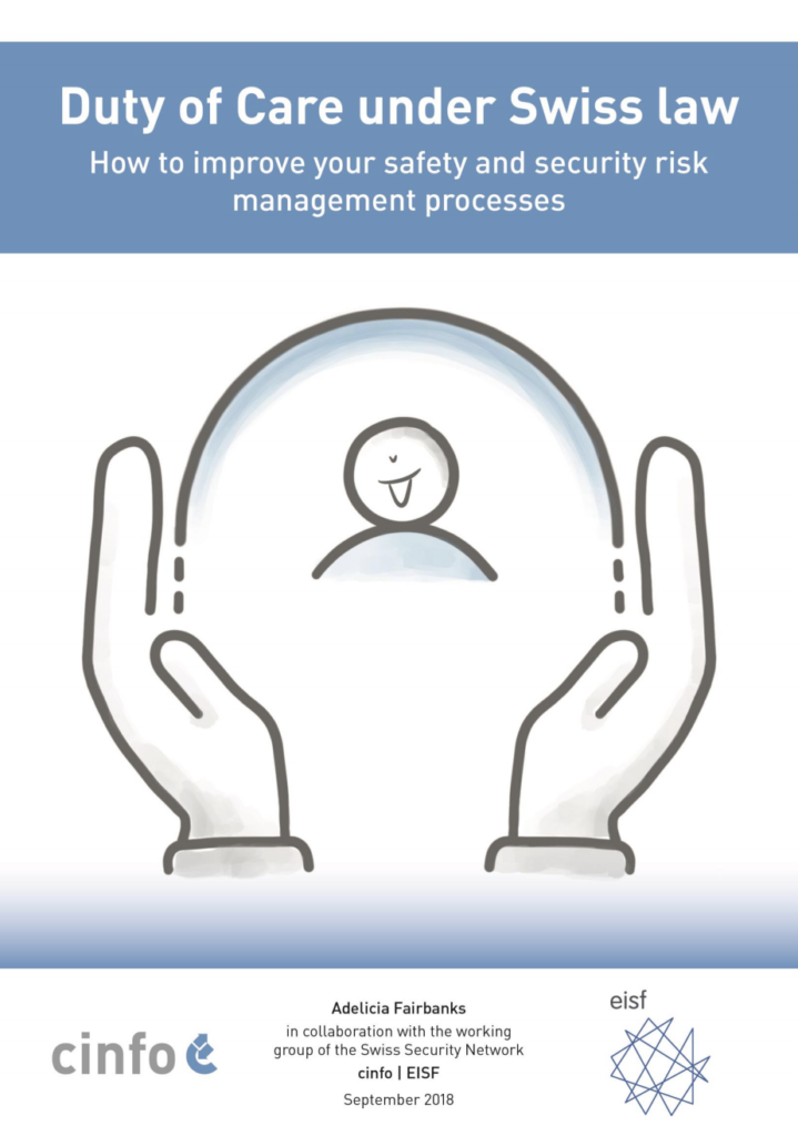Image for Duty of Care under Swiss law: how to improve your safety and security risk management processes