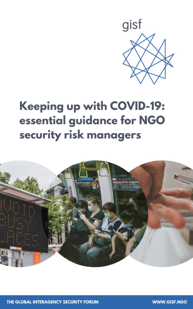 Image for Keeping up with COVID-19: essential guidance for NGO security risk managers