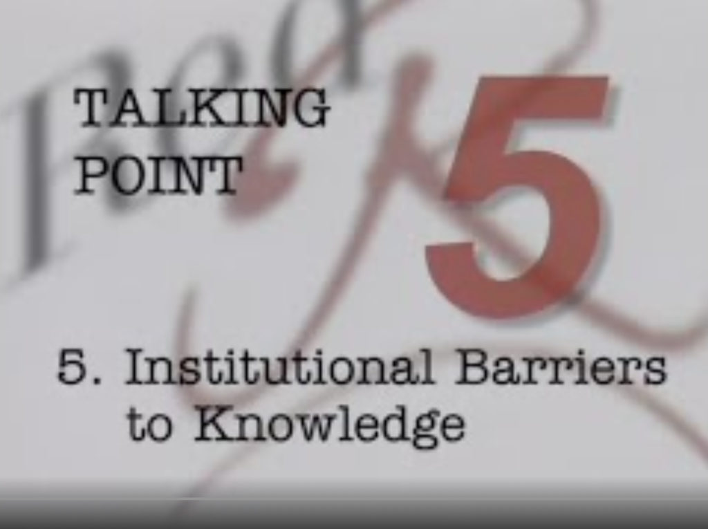 Image for Context Assessment – Institutional Barriers