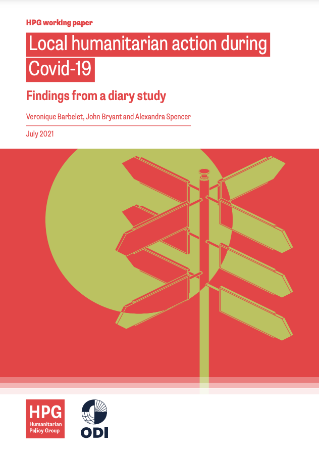 Image for Local humanitarian action during Covid-19: findings from a diary study