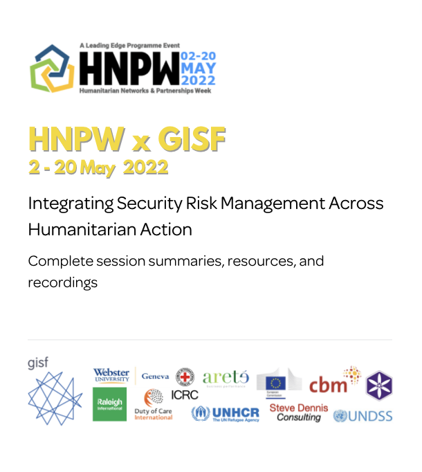 Image for HNPW & GISF | Complete session summaries, resources and recordings 2022