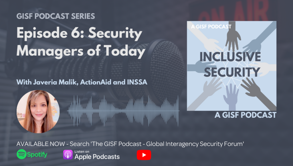 Image for GISF Podcast | Inclusive Security E6: Security Managers of Today